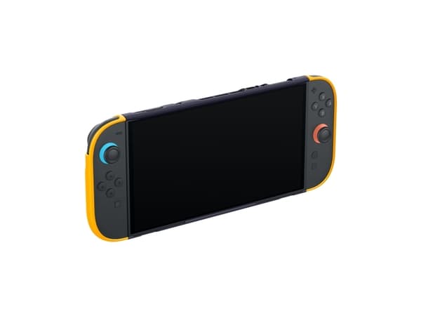 Spigen Nano Pop Nintendo Switch 2 Case Blueberry Navy, Cover, Nintendo, Navy, Yellow, Polycarbonate (PC), Thermoplastic polyurethane (TPU), Nintendo