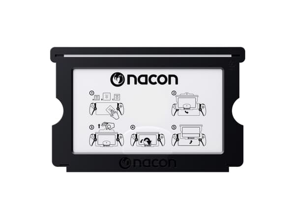 NACON PSOFPORTFORCEGLASS, Skjermbeskytter, Playstation Portal, Sort, Gjennomsiktig, Blank skjermbeskytter, 9H, Sony