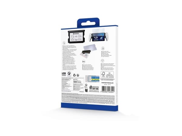 NACON PSOFPORTFORCEGLASS, Skjermbeskytter, Playstation Portal, Sort, Gjennomsiktig, Blank skjermbeskytter, 9H, Sony