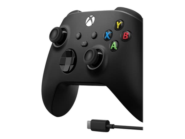 Microsoft Xbox Wireless Controller + USB-C Cable - Håndkonsoll - trådløs - Bluetooth - for PC, Microsoft Xbox One, Android, iOS, Microsoft Xbox Serie