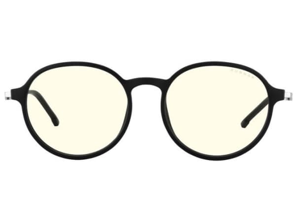 Gunnar Optiks LOO-03009, Män, Rund, Klassisk, Svart, Nylonpolymer, 1 År