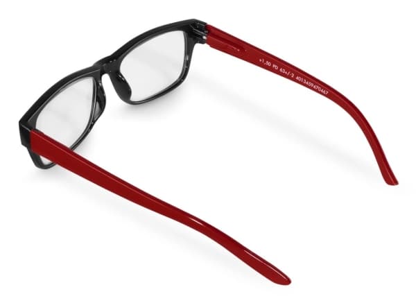 Hama 00096207, Unisex, Oval, Plast, Sort, Rød, Plast, Gjennomsiktig