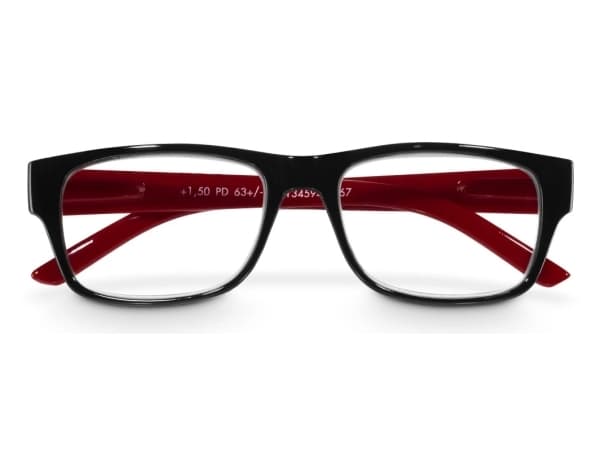 Hama 00096207, Unisex, Oval, Plast, Sort, Rød, Plast, Gjennomsiktig