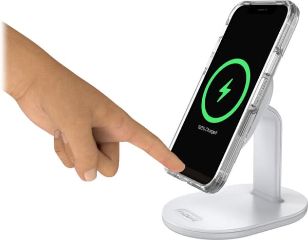Otterbox MagSafe trådløst ladestativ, hvitt