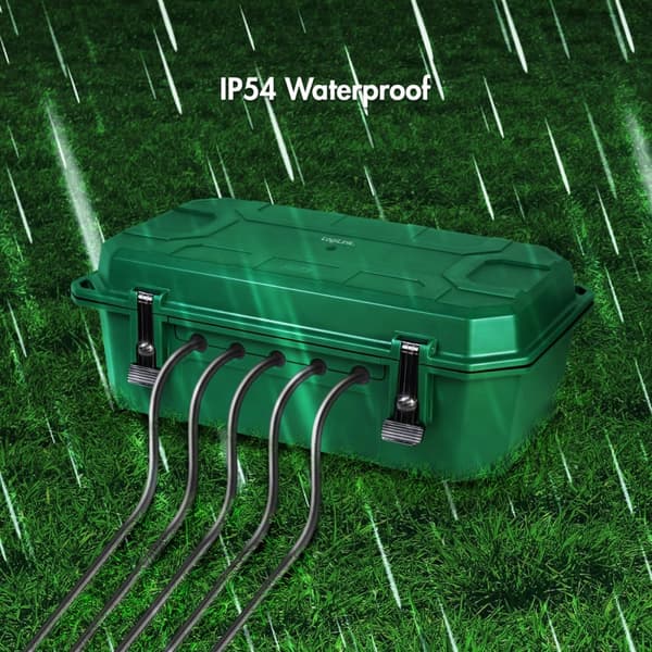 LogiLink Skyddsbox med grenuttag 4-vägs IP54