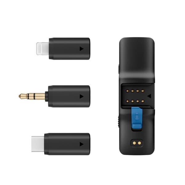 BOYA Mikrofon BOYALINK V2.0 3,5mm Trådløst X2-system Lightning USB-C