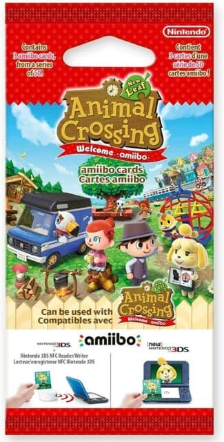 NACON Animal Crossing New Leaf: Velkommen amiibo! - Amiibo-kort (3 stk)