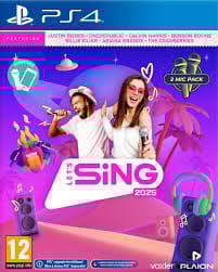 Let's Sing 2025 (Double Mic Bundle) (PS4)