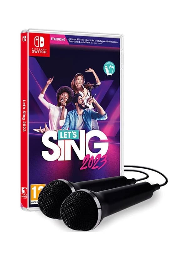 Let's Sing 2023 (Double Mic Bundle) (SPA/Multi in Game) (Switch)