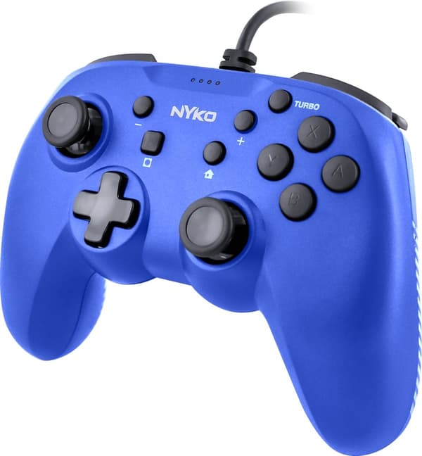 Nyko Prime trådbunden handkontroll - blå för Switch