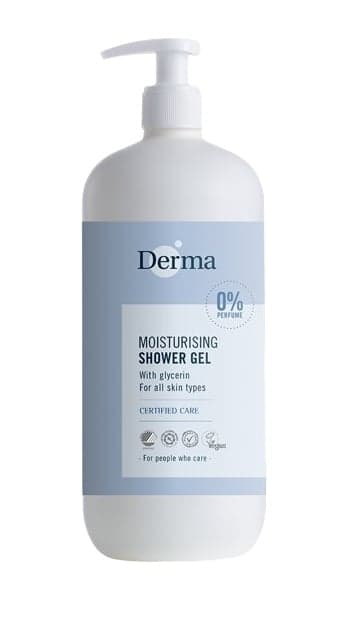 Derma Family Fugtgivende Shower Gel 1000 ml