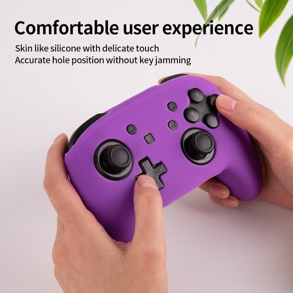 Kompatibel med Nintendo Switch Pro Controller Case Silikone - Rød
