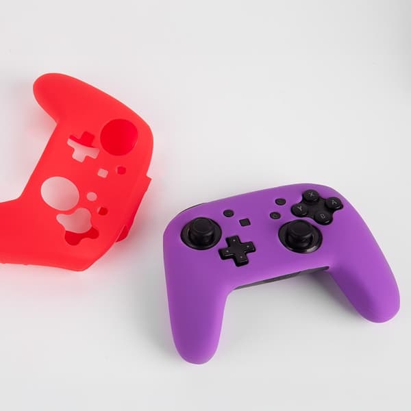 Kompatibel med Nintendo Switch Pro Controller Case Silikone - Rød