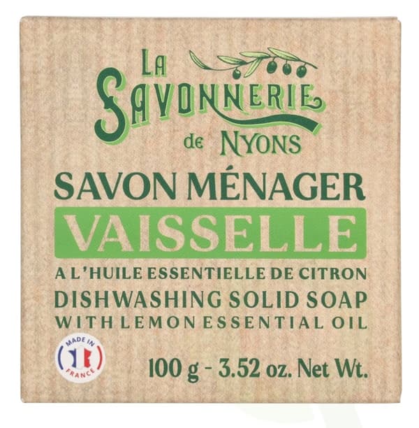 La Savonnerie De Nyons Dishwashing Solid Soap 100 g