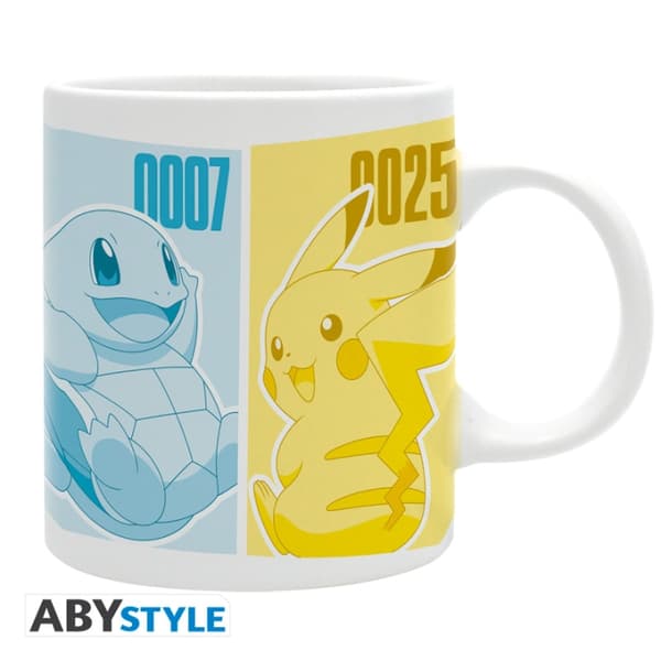 Abysse POKEMON-krus - Pikachu & Kanto-forretter - 320 ml