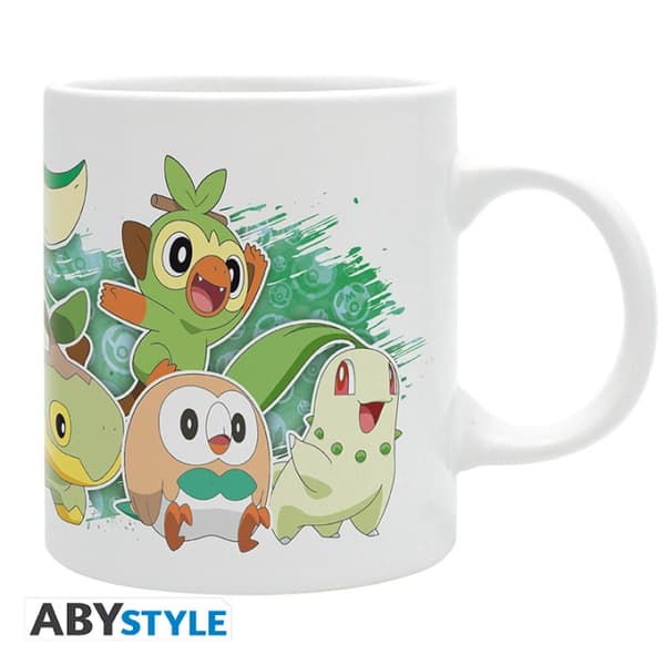 Abysse Pokémon Mugg Gräs Partners - Grön - 320 ml