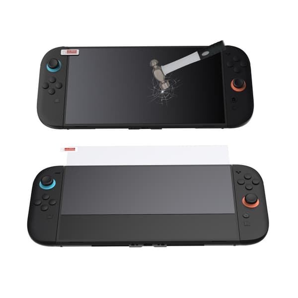 Kompatibel med Nintendo Switch 2 Dobe Härdat Glas Skärmskydd Blue Light Filter
