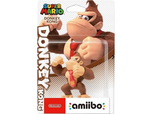 Nintendo amiibo Donkey Kong - Super Mario Series - extra videospelfigur för spelkonsol - för New Nintendo 3DS, New Nintendo 3DS XL; Nintendo Switch;