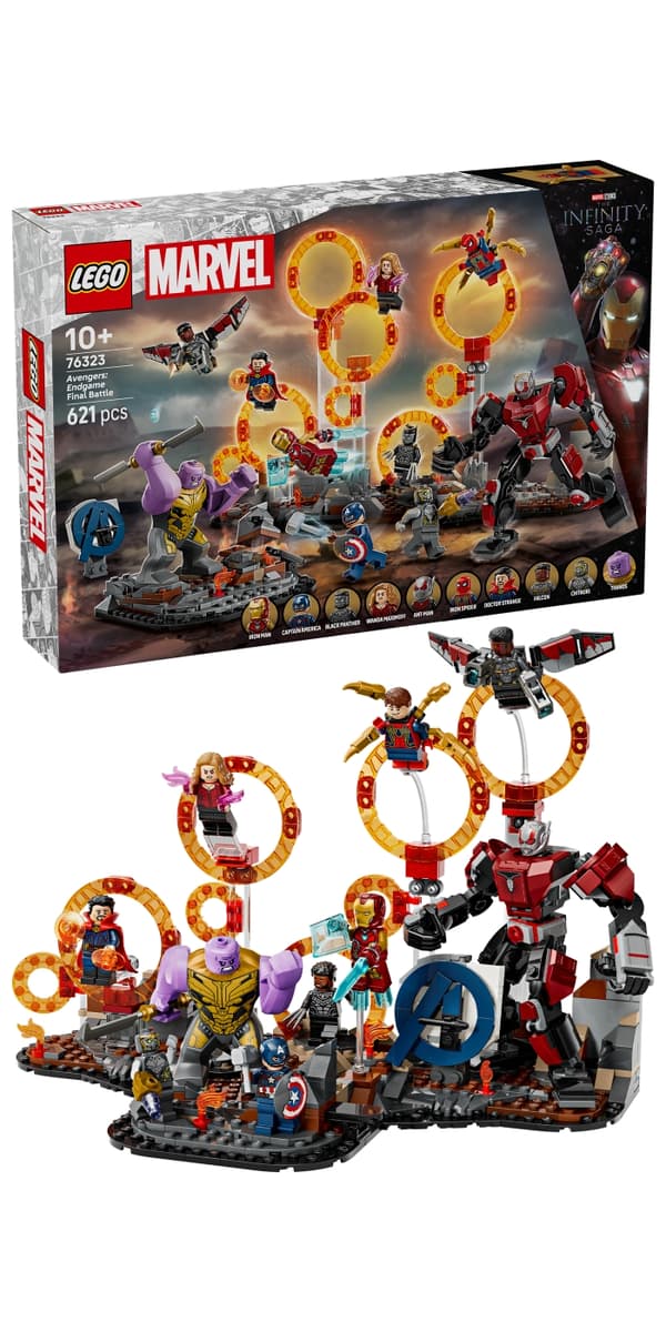 LEGO Supersankarit - Kostajat: Endgame: Lopullinen taistelu (76323)