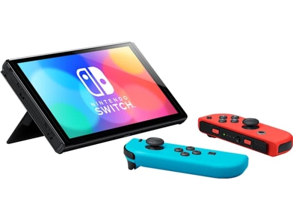 Nintendo Switch OLED, Nintendo Switch, NVIDIA Custom Tegra, Svart, Blå, Röd, Analog / Digital, D-pad, Home-knapp, Knappar