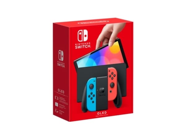 Nintendo Switch OLED, Nintendo Switch, NVIDIA Custom Tegra, Svart, Blå, Röd, Analog / Digital, D-pad, Home-knapp, Knappar