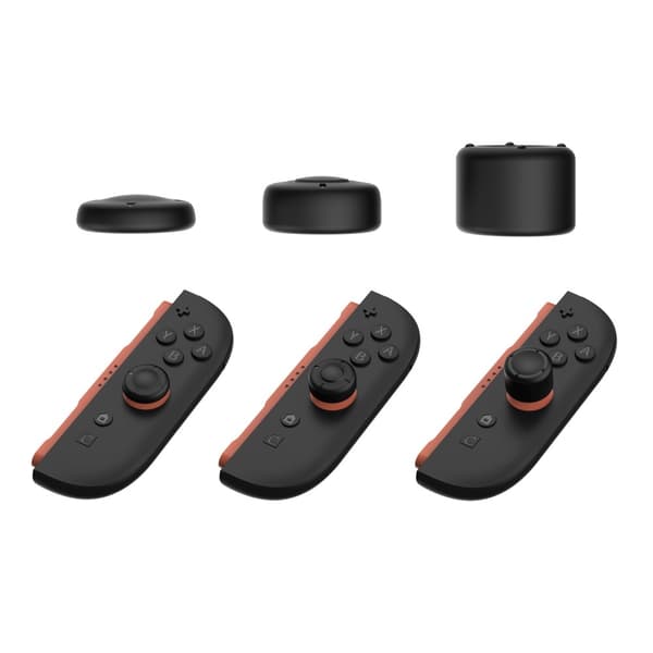 Ohjainsuojukset 6 kpl joystickin peukalokahvat, liukumattomat, yhteensopiva Nintendo Switch 2:n kanssa