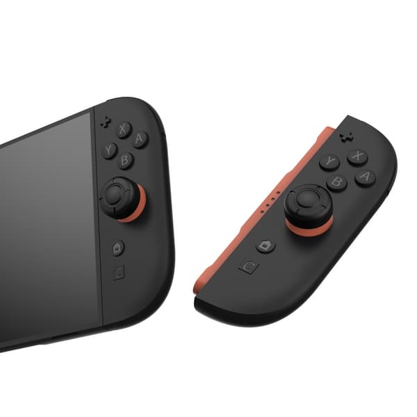 Ohjainsuojukset 6 kpl joystickin peukalokahvat, liukumattomat, yhteensopiva Nintendo Switch 2:n kanssa