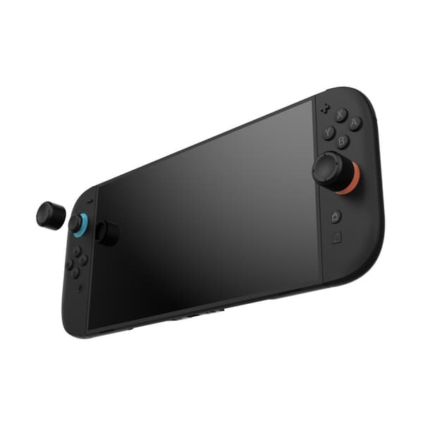 Ohjainsuojukset 6 kpl joystickin peukalokahvat, liukumattomat, yhteensopiva Nintendo Switch 2:n kanssa