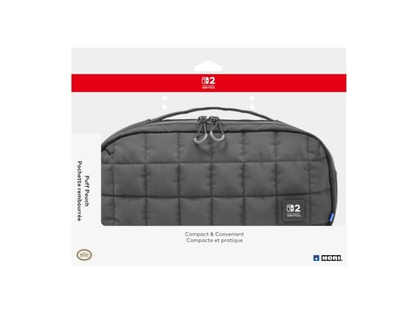 Hori Puff Pouch protective case, Switch, black