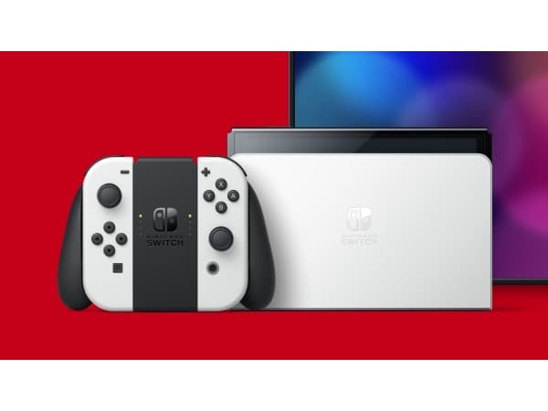 Nintendo Switch OLED, Nintendo Switch, NVIDIA Custom Tegra, Vit, Analog / Digital, Home-knapp, Strömknapp, Knappar