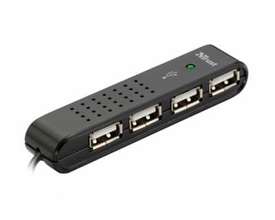 Vecco 4 Port USB 2.0 Mini Hub