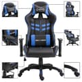 Miniatyrbillede 2 af 9: vidaXL gamingstol kunstlæder blå
