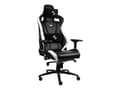 Miniatyrbilde 3 av 5: Noblechairs EPIC SK Gaming Edition - Spillestol - ergonomisk - armlener - T-formet - tipping - roterende - polyuretanlær - svart, hvit, blå
