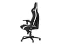 Miniatyrbilde 1 av 5: Noblechairs EPIC SK Gaming Edition - Spillestol - ergonomisk - armlener - T-formet - tipping - roterende - polyuretanlær - svart, hvit, blå