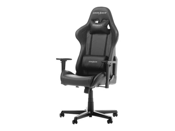 DXRacer Formula Series F08-N - Stol - armstöd - T-formad - svängtapp - polyuretanläder - svart