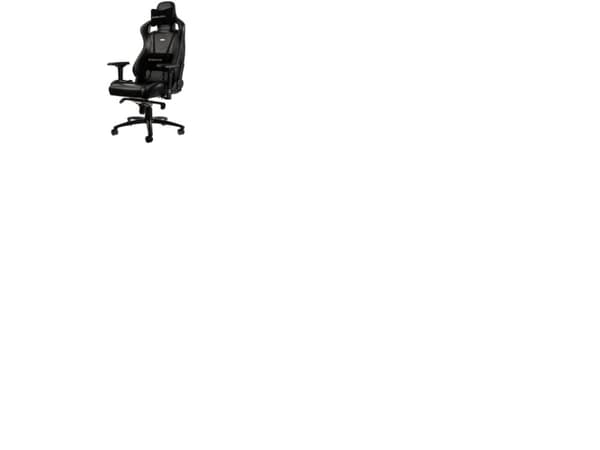Noblechairs EPIC - Stol - ergonomisk - armstöd - svängtapp - nylon, polyuretan, skumgummi - svart