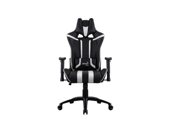 AeroCool Gaming Stuhl AC120 AIR schwarz/weiß