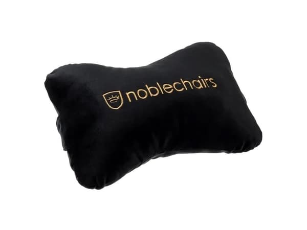 noblechairs Cushion set, Svart, Guld, 2 styck