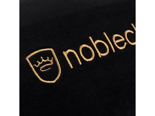 noblechairs Cushion set, Svart, Guld, 2 styck