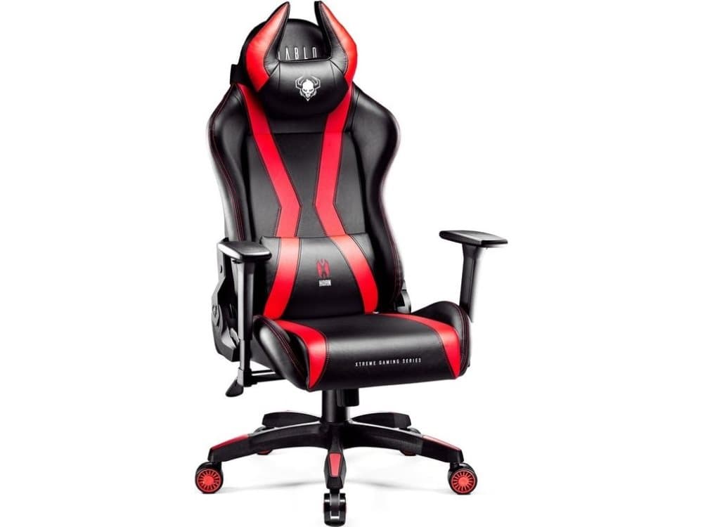 Diablo Chairs X-Horn 2.0 Black and red (size L)