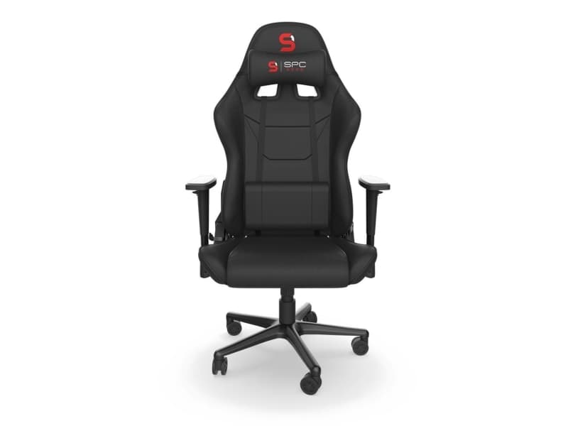 SPC Gear SR300F V2 BK Universal gamingstol Polstret sæde Sort