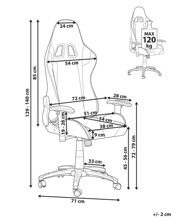 Työtuoli musta hopea keinonahka verhoiltu metalli pyörillä säädettävä kallistuva kääntyvä ergonominen moderni