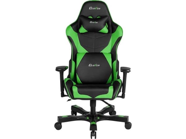 Fotel Clutch Chairz Crank Series Echo Zielony (CKE11BG)