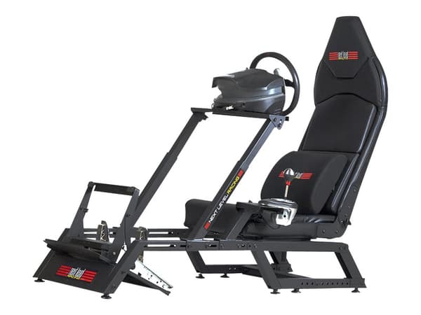 Next Level Racing F-GT - Simuleringscockpit för racing - mattsvart
