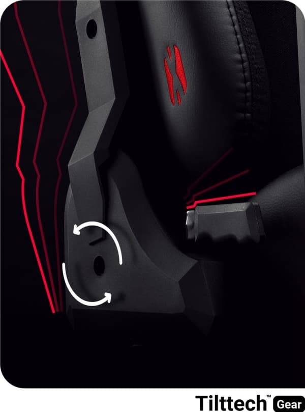Gamingstol Diablo X-Player 2.0 Gamingstol Normal, Sort-rød