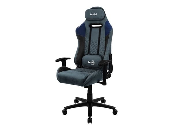 AeroCool DUKE - Stol - ergonomisk - armlener - T-formet - tipping - roterende - mikrofiber, kullstoff-fiber, leatherette, semsket, høydensitetsskumpl