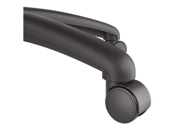 Genesis Trit 500 RGB - Stol - ergonomisk - liggestol - armlener - T-formet - tipping - roterende - stoff, PU-kunstlær - svart