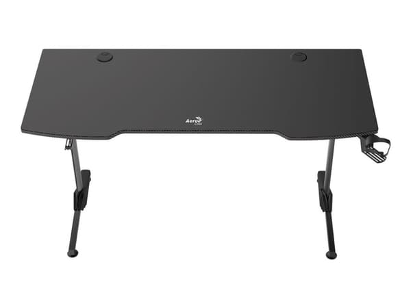 Aerocool ACD2, Suora, Suorakaiteen muotoinen, Lastulevy, Terästä, Pelaaminen, Musta