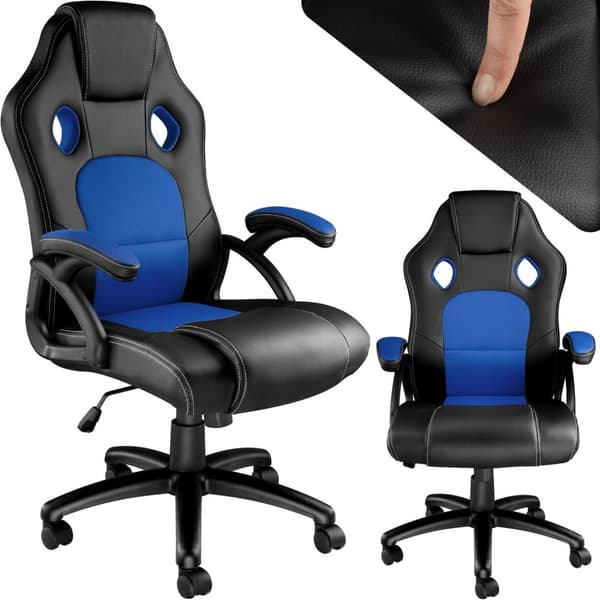 Gamerstol Tyson - sort/blå