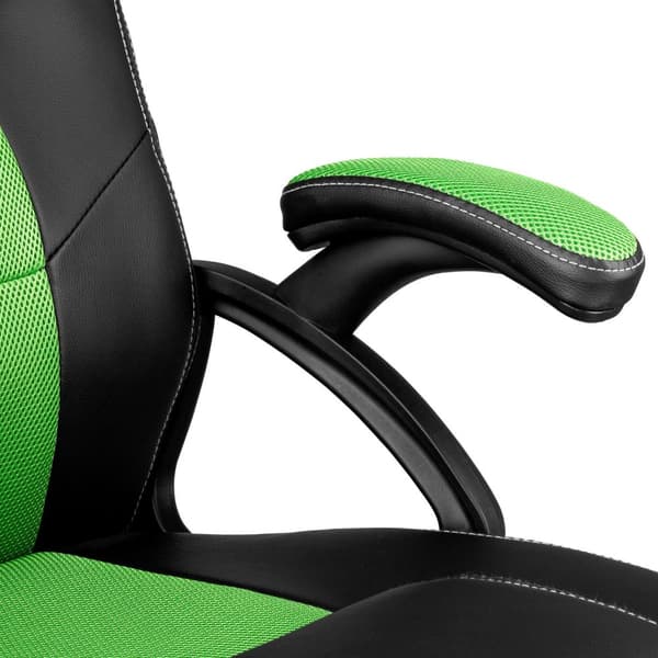 Gamerstol Mike - sort/grøn